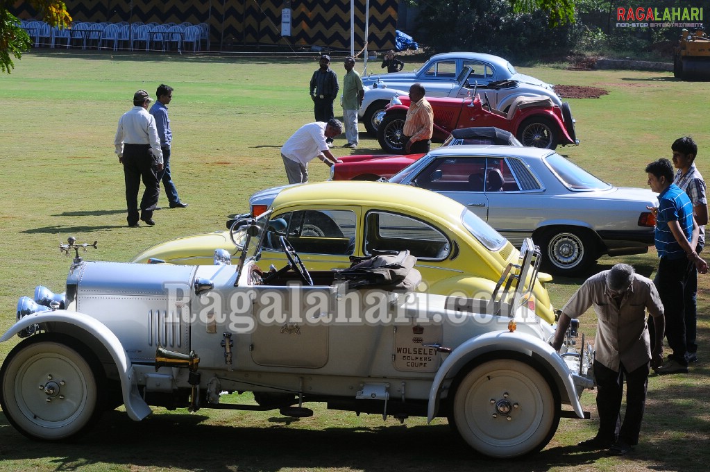 Vintage Car Exhibition at Secunderabad Club