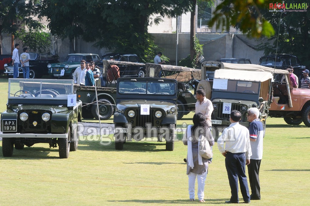 Vintage Car Exhibition at Secunderabad Club