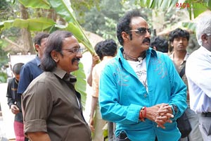 Sri Rama Rajyam Working Stills