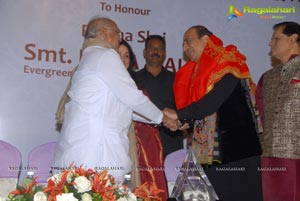 Akkineni Nageswara Rao National Award 2011 Presented to Hema Malini