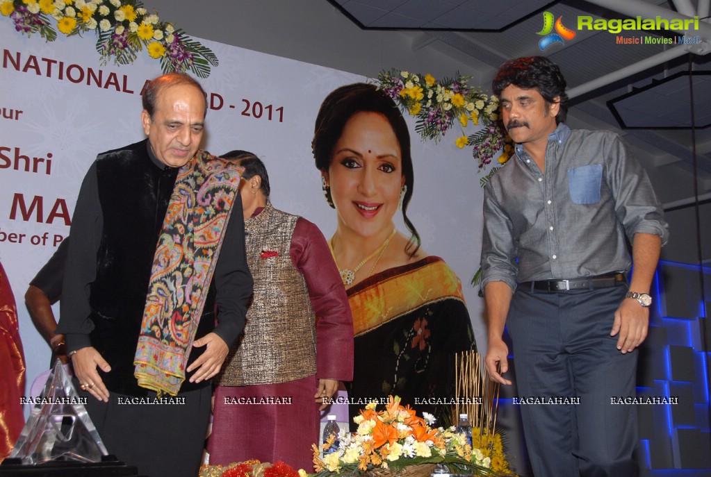 7th ANR National Award Presentation to Hema Malini