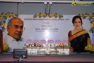 Akkineni Nageswara Rao National Award 2011 Presented to Hema Malini