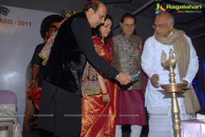 Akkineni Nageswara Rao National Award 2011 Presented to Hema Malini