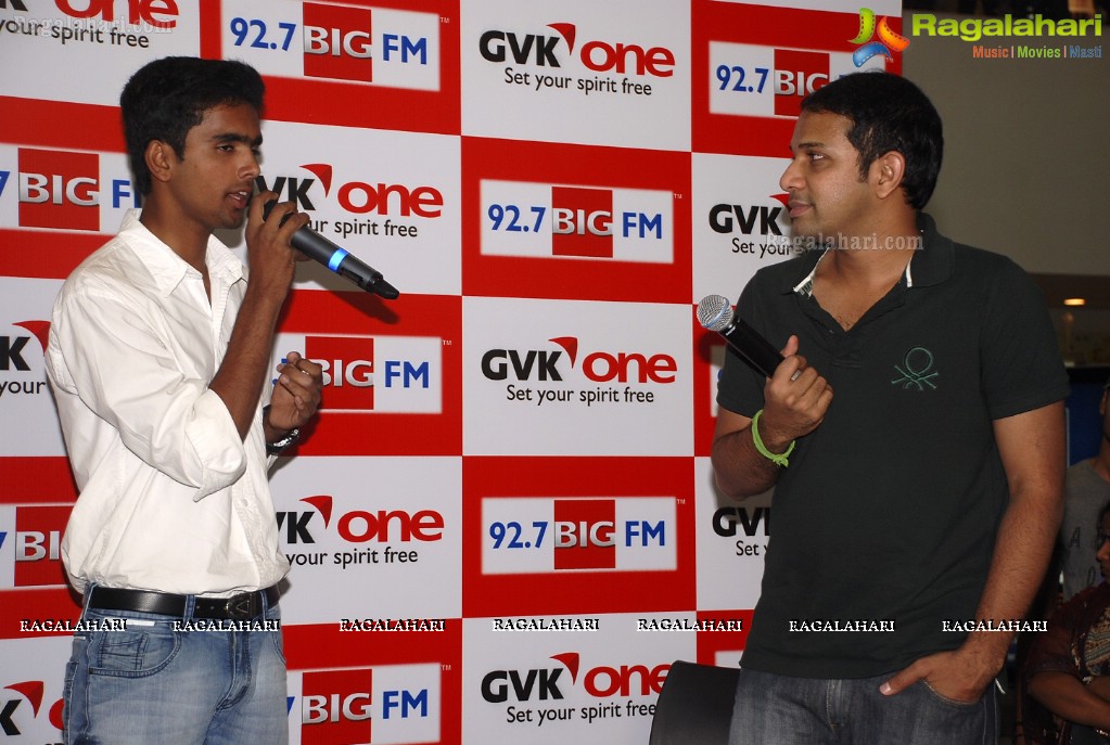Sing with Karthik at GVK One Mall, Hyd