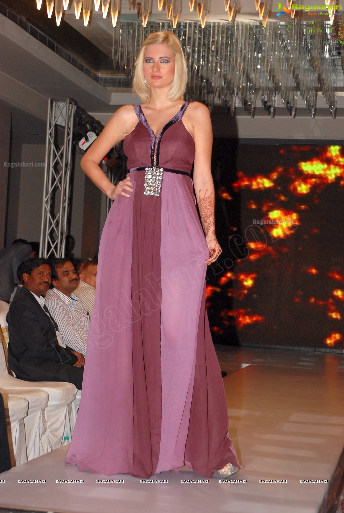 Manjeera 'Purple Town' Premium Villas Launch Fashion Show Event