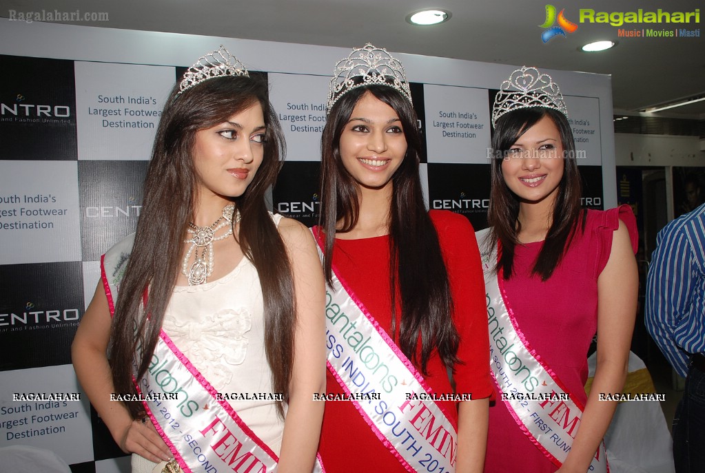 Miss India South 2012 Winners Celebrate at Centro