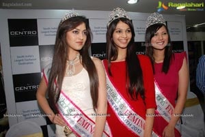 Miss India South 2012 Winners Celebrate at Centro