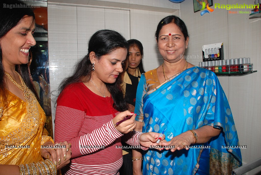 Nail Styling Section Launch at Sridevi Salon
