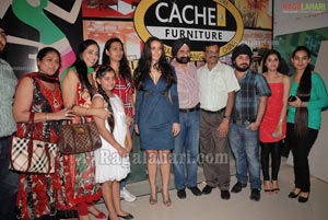 Neha Dhupia Launches Cache Furnitures