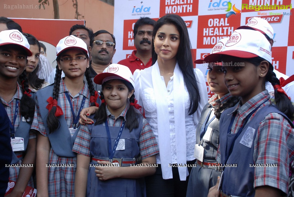 Shriya Saran at  'Adopt a School' Program