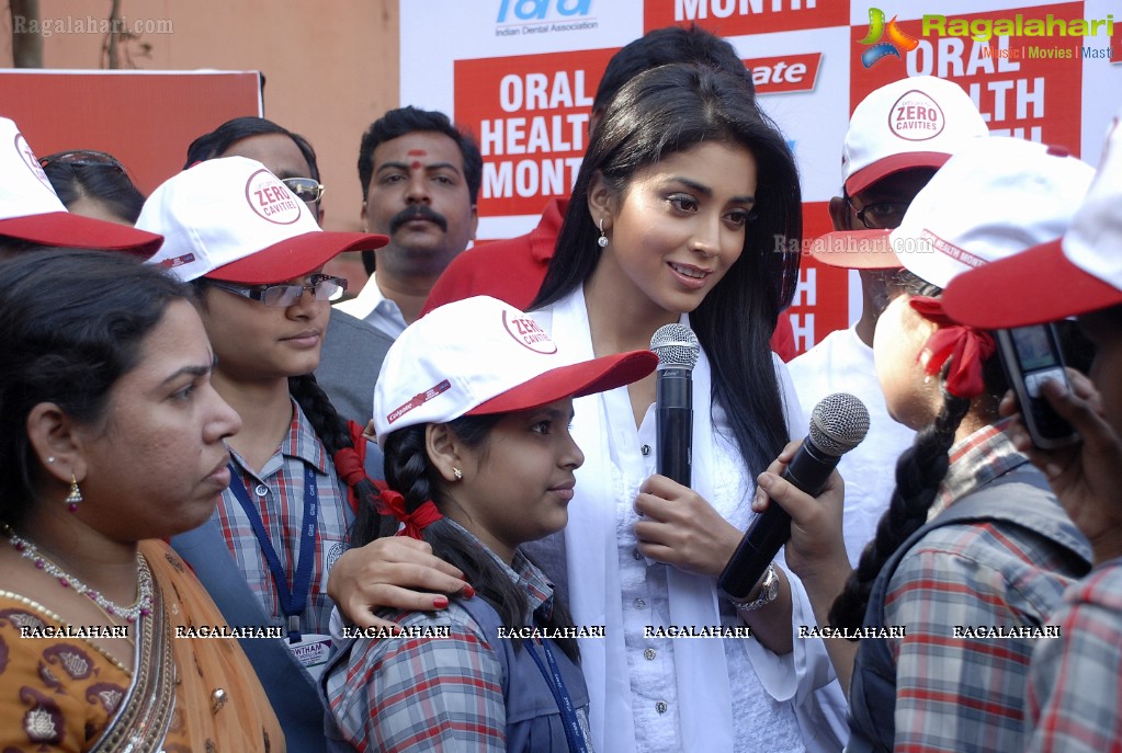 Shriya Saran at  'Adopt a School' Program