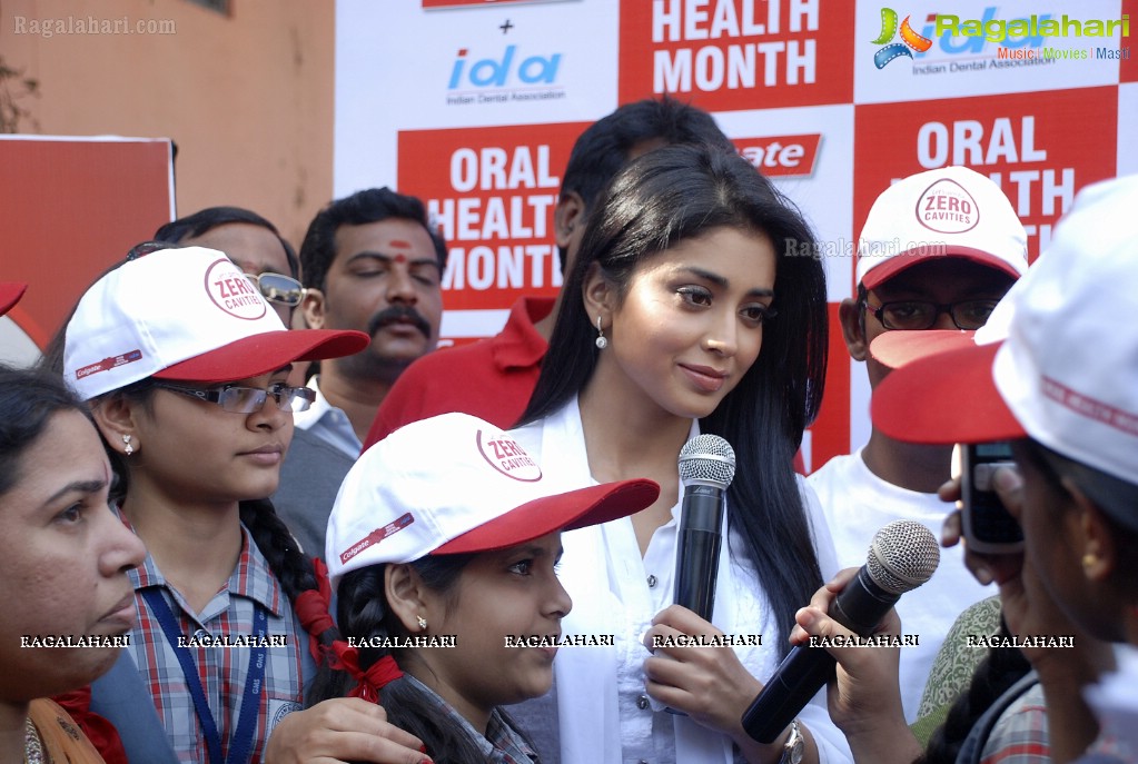 Shriya Saran at  'Adopt a School' Program