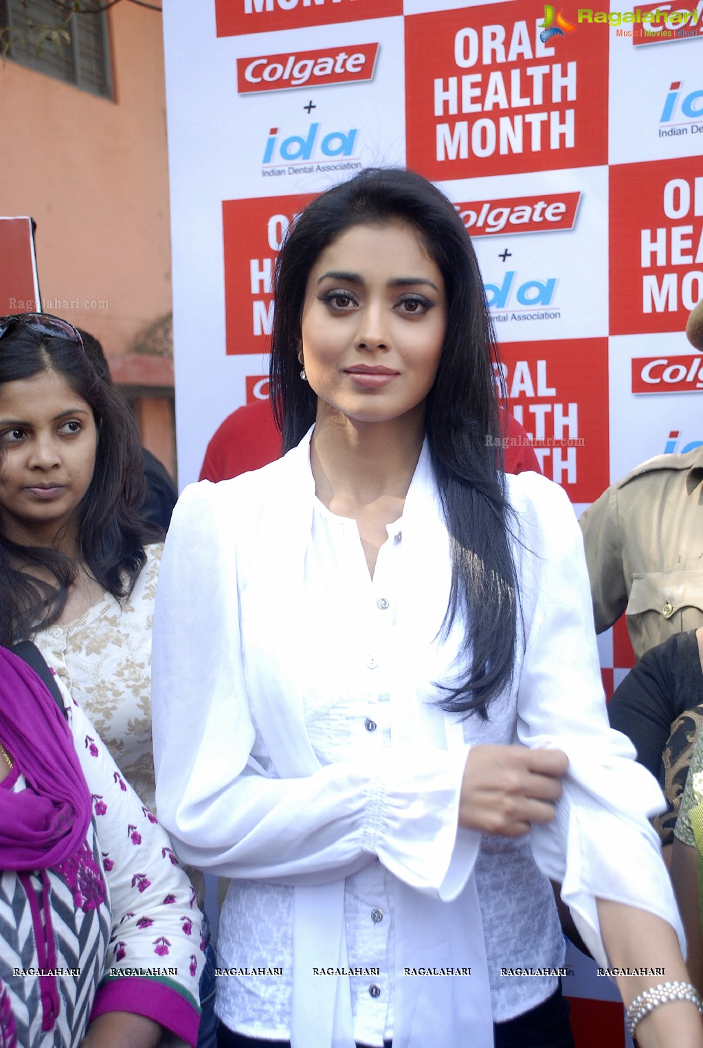 Shriya Saran at  'Adopt a School' Program