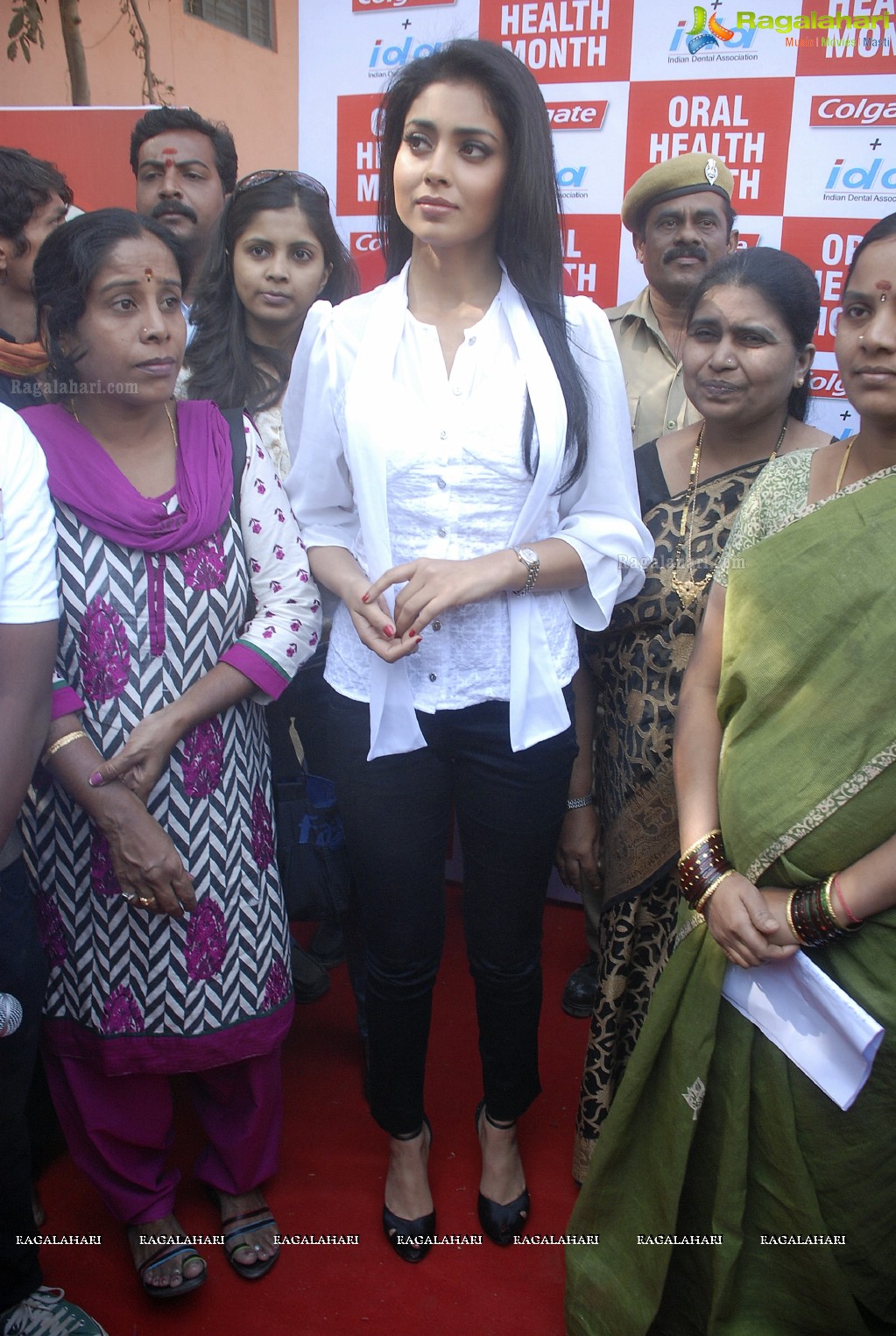 Shriya Saran at  'Adopt a School' Program