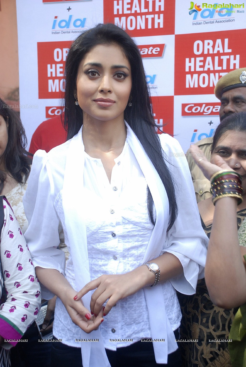 Shriya Saran at  'Adopt a School' Program