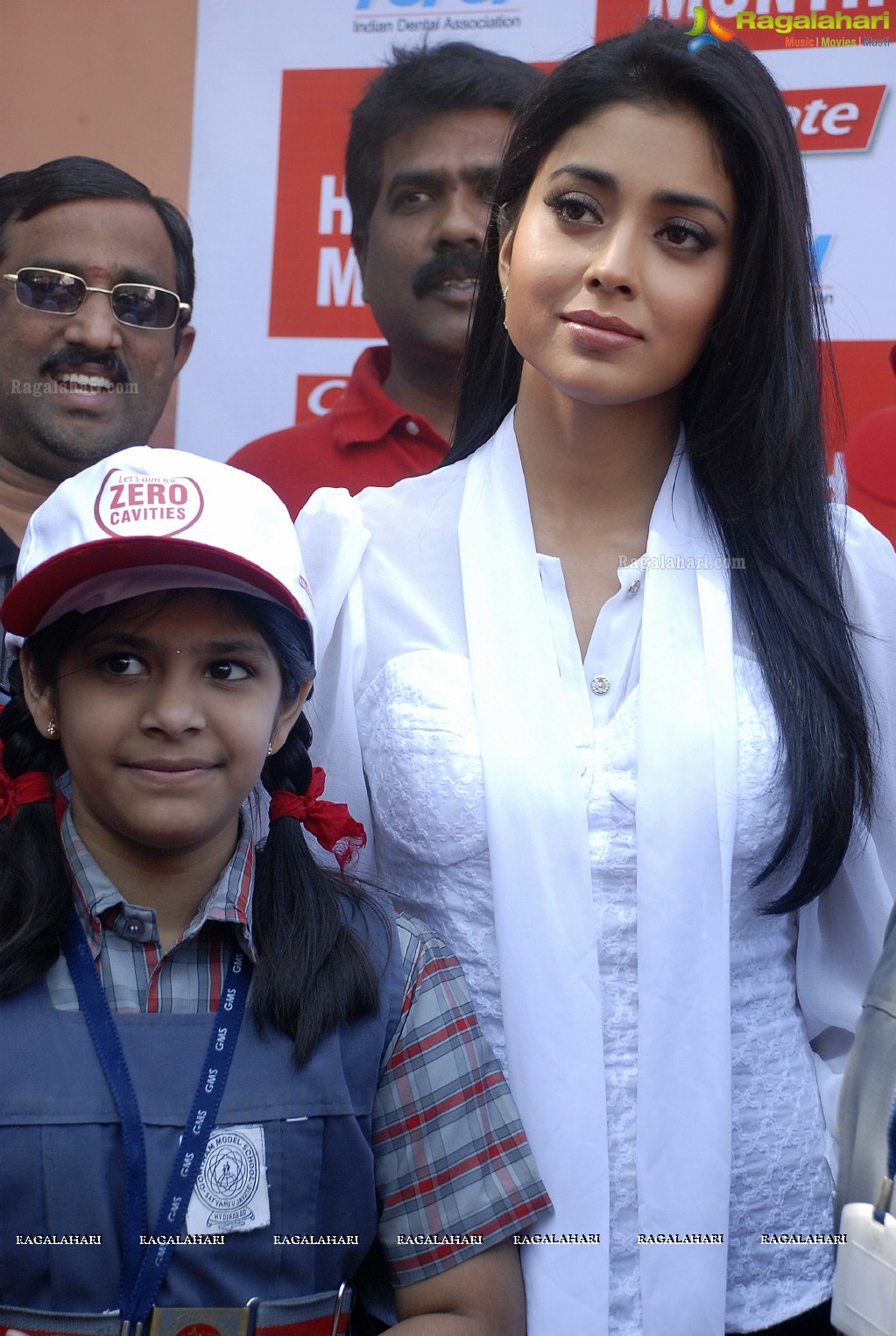 Shriya Saran at  'Adopt a School' Program