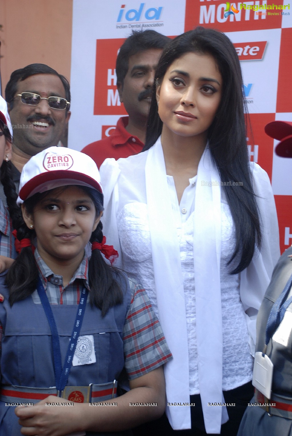 Shriya Saran at  'Adopt a School' Program