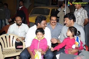 Megastar on Naayak Sets