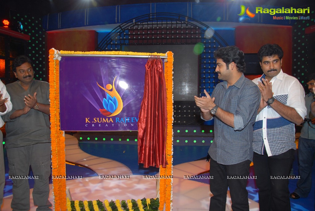 NTR launches K.Suma Rajeev Creations Logo & Lucku Kicku Game Show