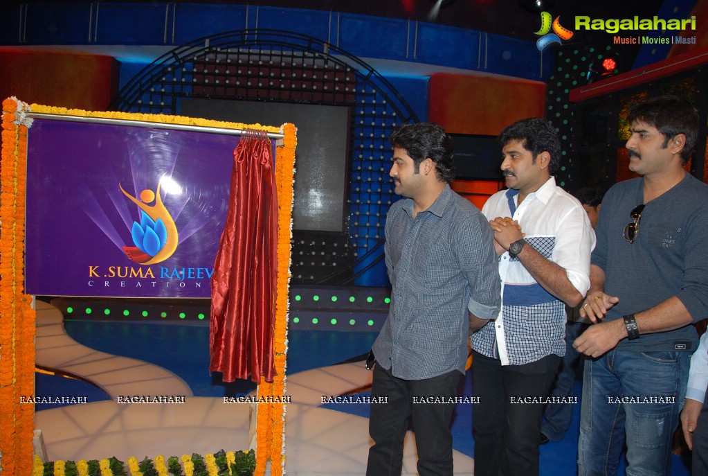 NTR launches K.Suma Rajeev Creations Logo & Lucku Kicku Game Show