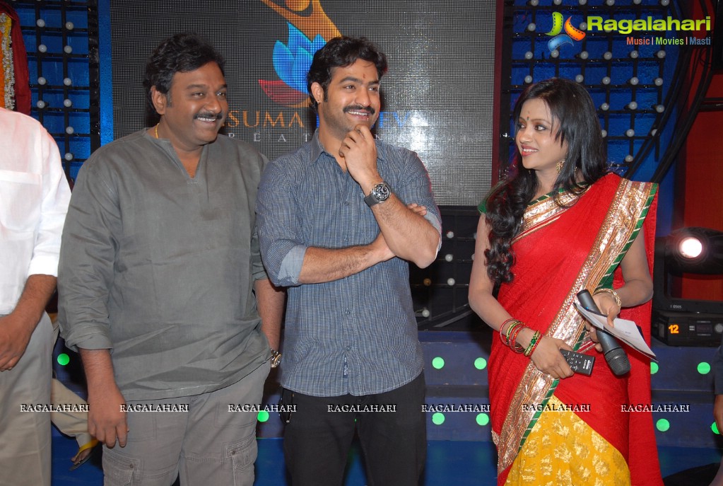 NTR launches K.Suma Rajeev Creations Logo & Lucku Kicku Game Show