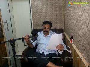 Nagababu dubbing for Pizza