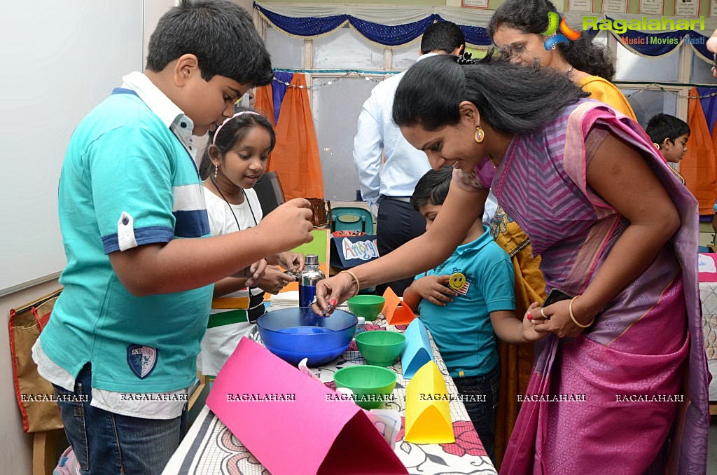 Pawan Kalyan and Trivikram at Oakridge International School