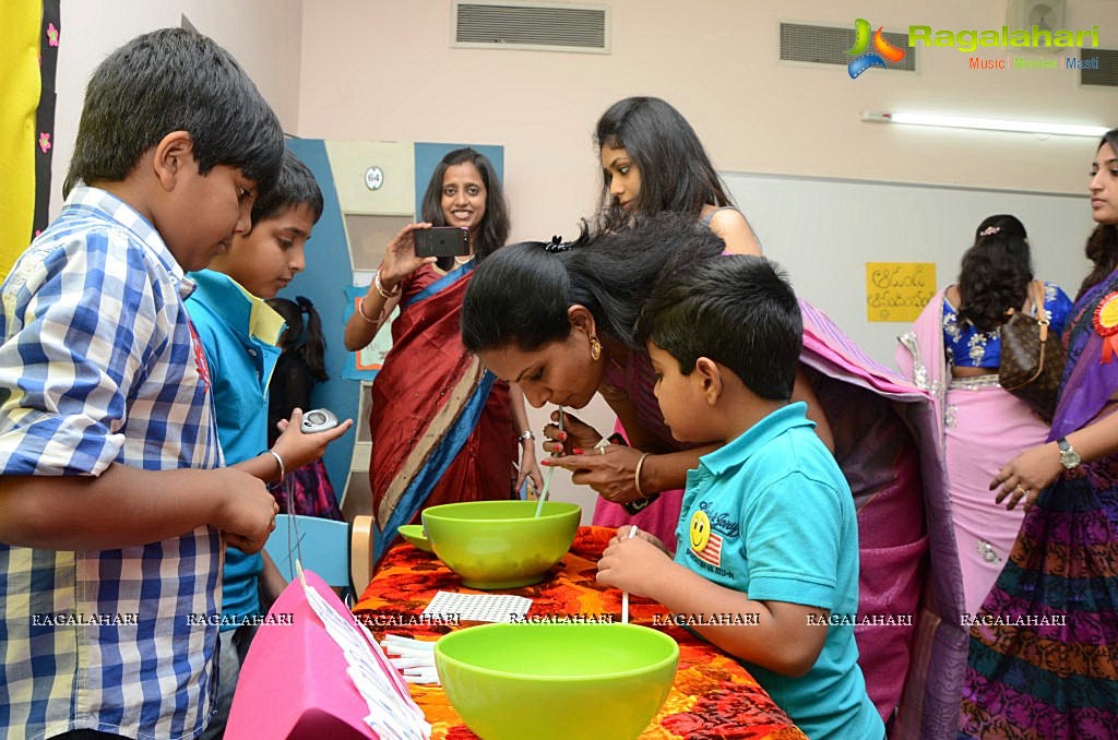 Pawan Kalyan and Trivikram at Oakridge International School