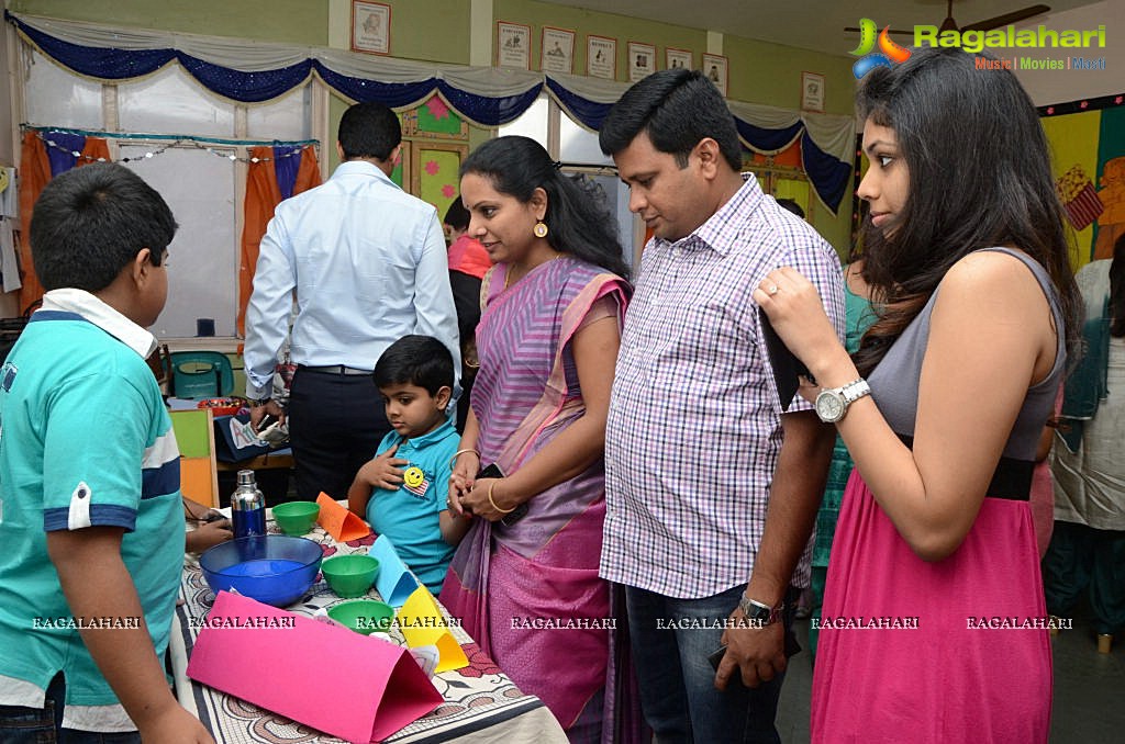 Pawan Kalyan and Trivikram at Oakridge International School