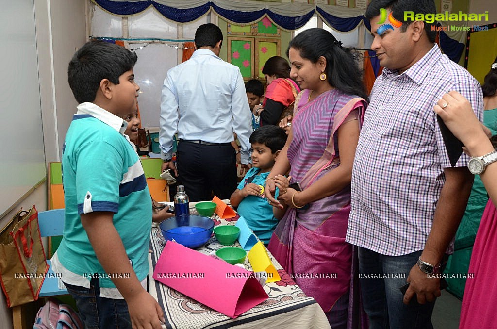 Pawan Kalyan and Trivikram at Oakridge International School