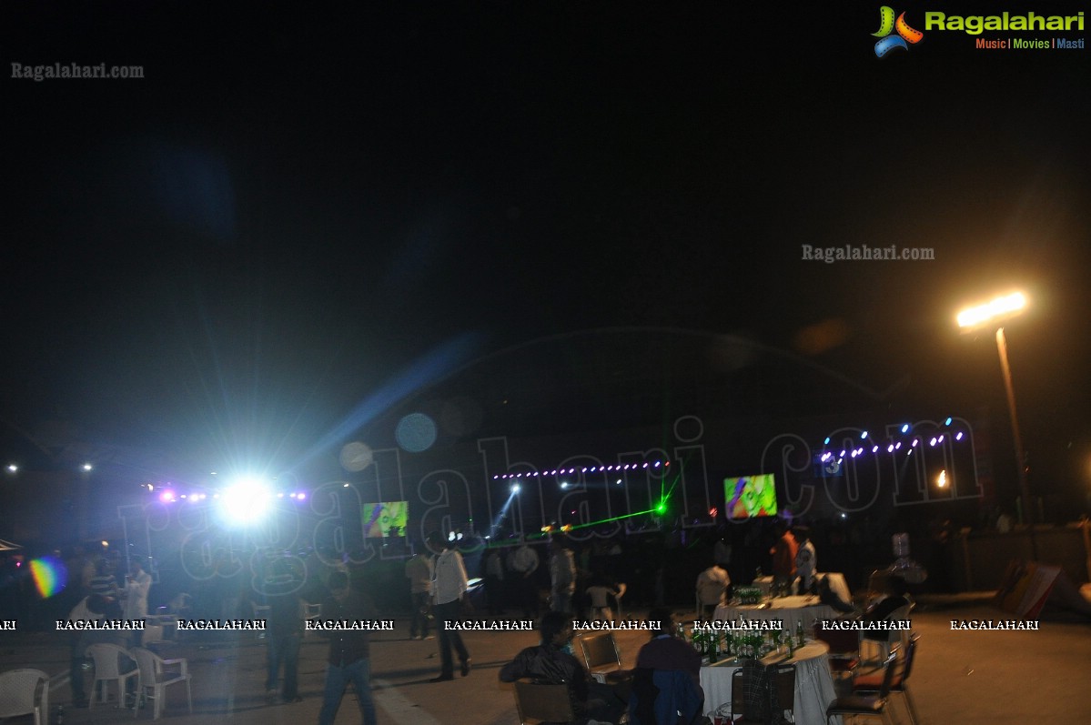 2013 New Year Celebrations at HITEX Grounds, Hyderabad