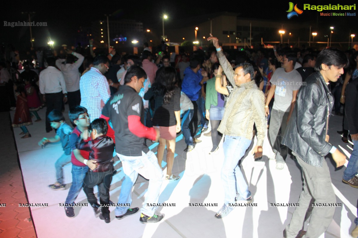 2013 New Year Celebrations at HITEX Grounds, Hyderabad