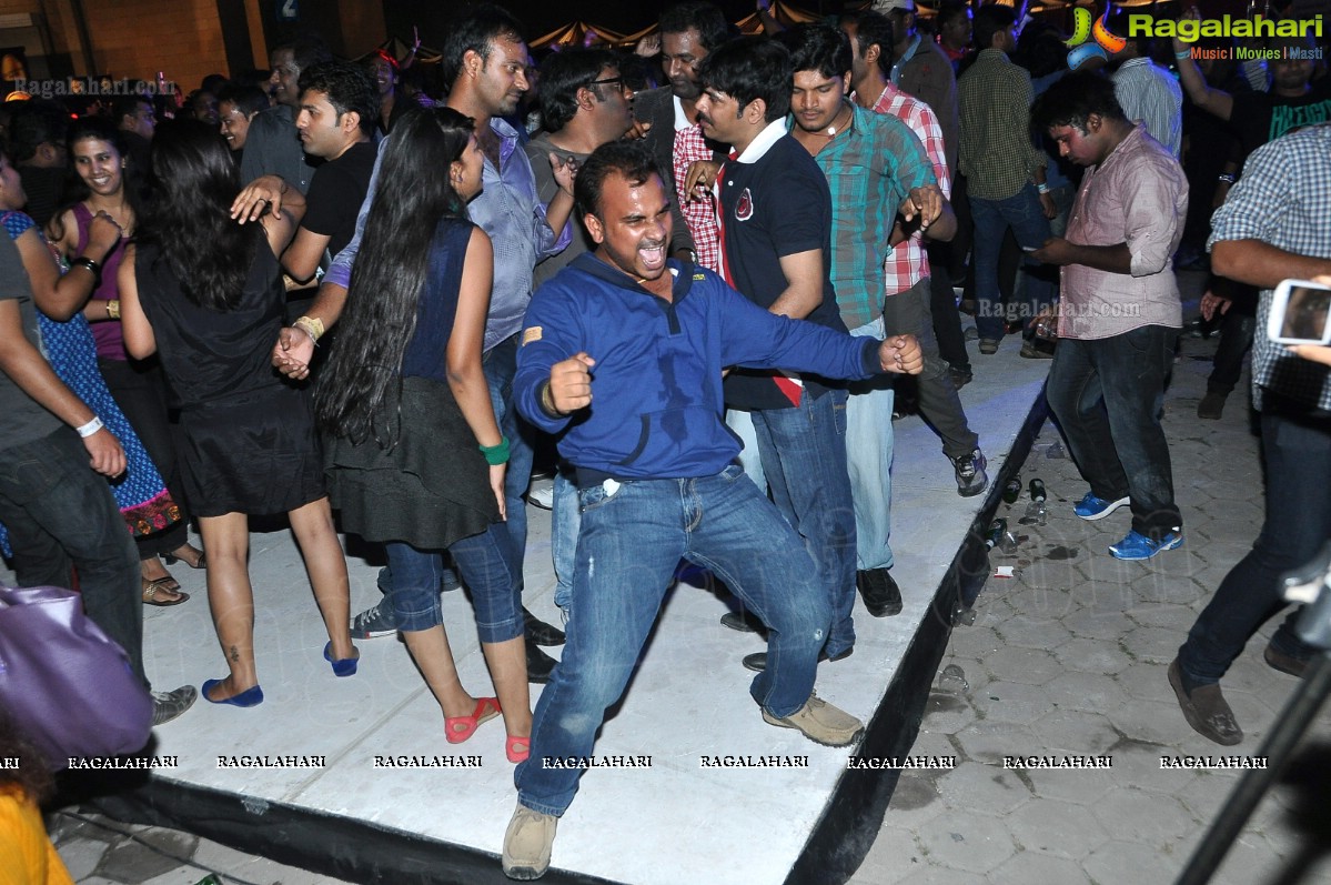 2013 New Year Celebrations at HITEX Grounds, Hyderabad