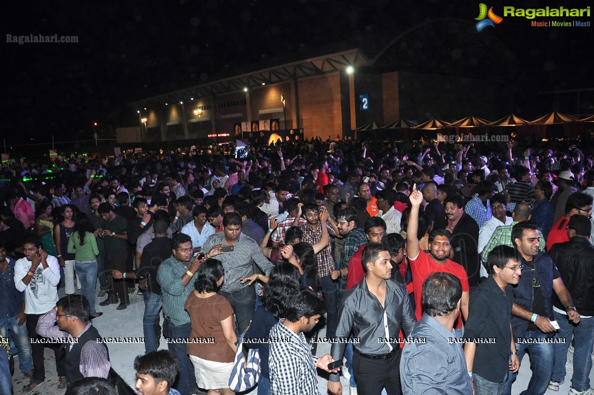 2013 New Year Celebrations at HITEX Grounds, Hyderabad