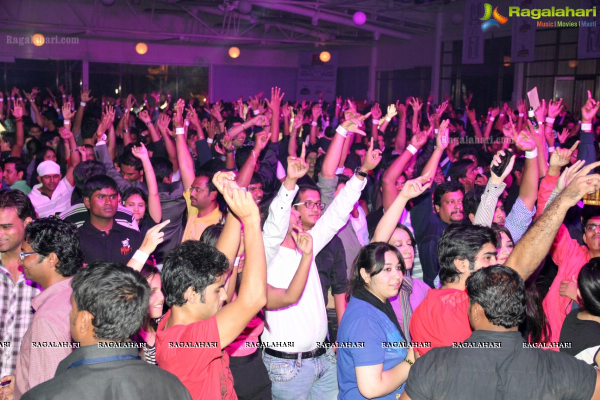 31-12 New Year Party With DJ Piyush at N Convention, Hyderabad