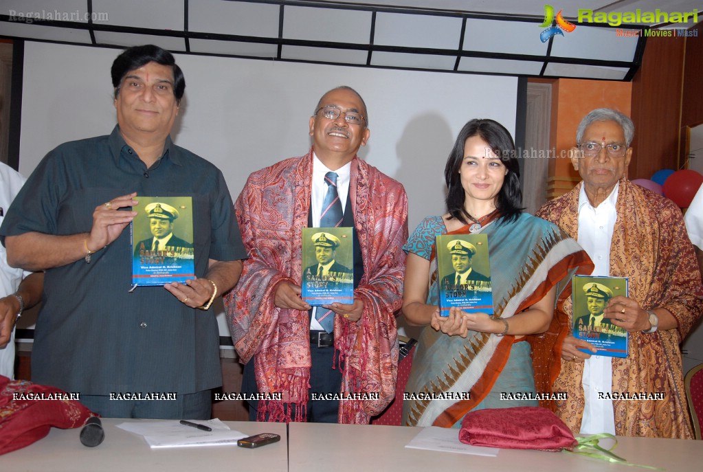 Amala launches 'A Sailor's Story' Book