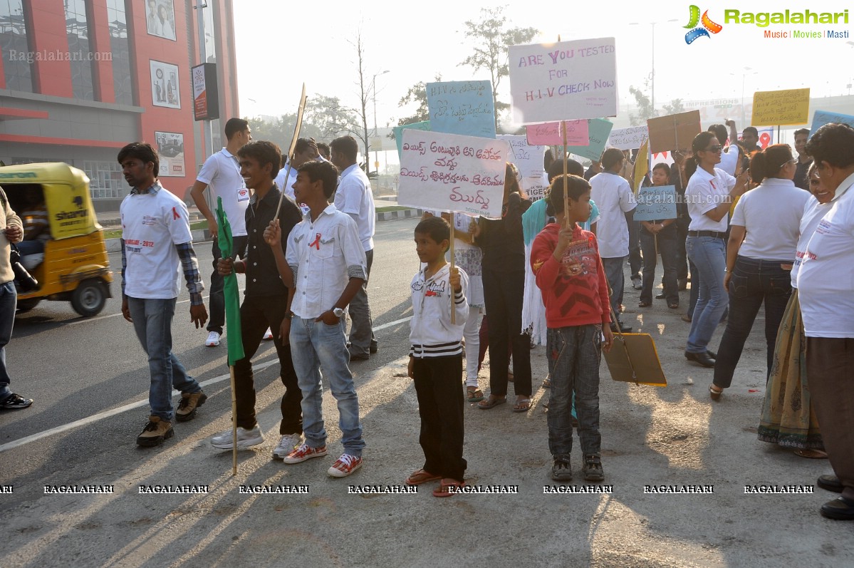 Aids Awareness Run by Desire Society, Hyderabad