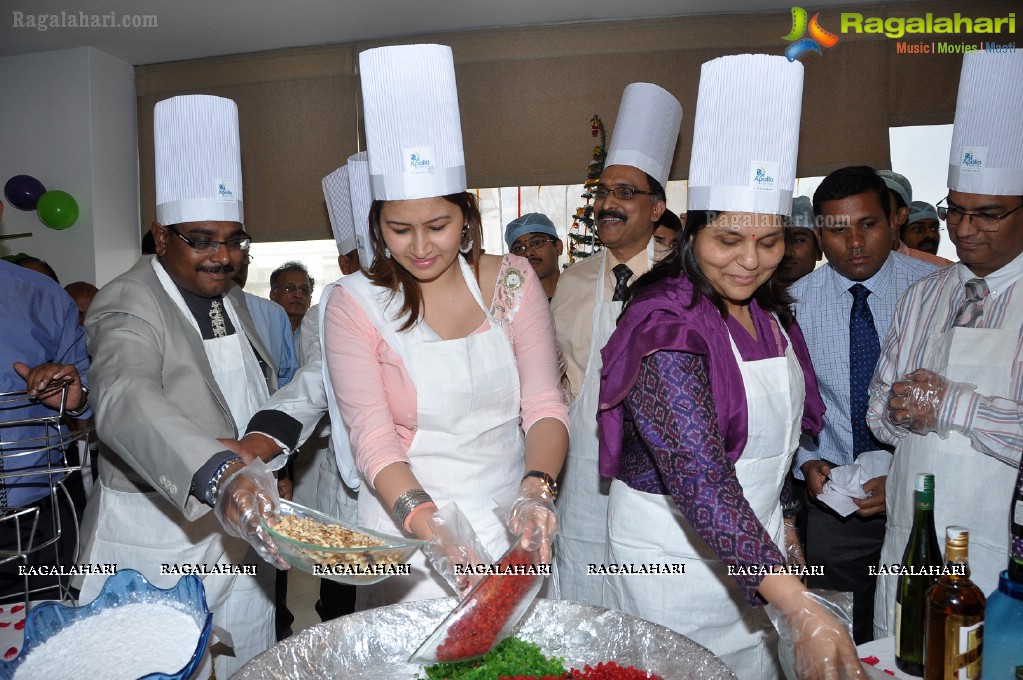 Jwala Gutta at Apollo Hospitals Christmas Festivities, Hyderabad