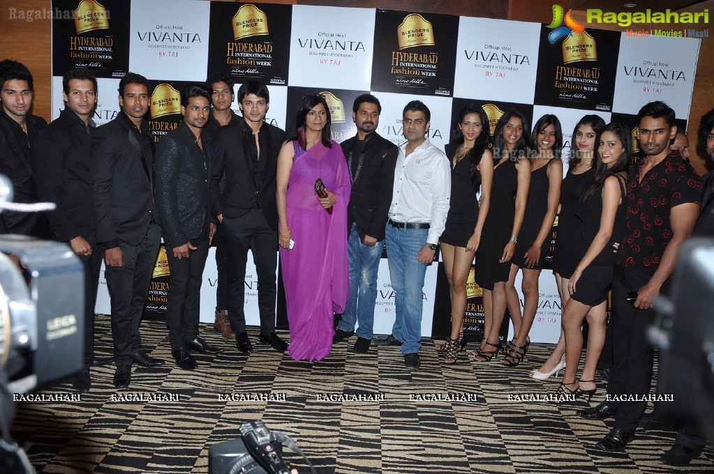 Blenders Pride Hyderabad International Fashion Week 2012 Curtain Raiser