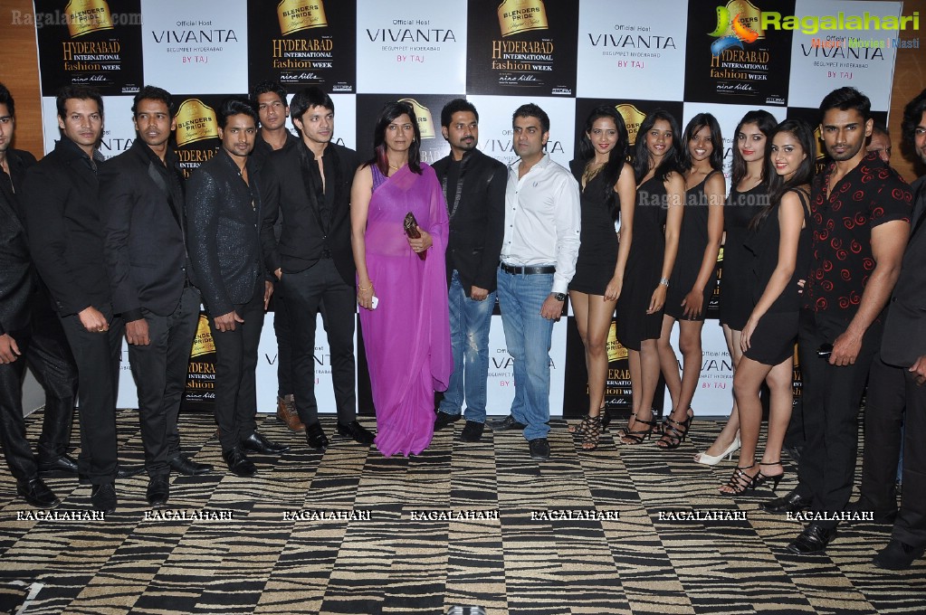 Blenders Pride Hyderabad International Fashion Week 2012 Curtain Raiser