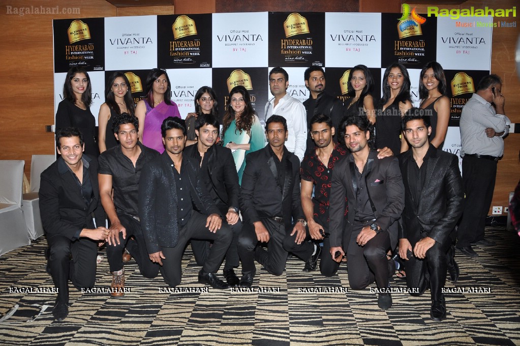 Blenders Pride Hyderabad International Fashion Week 2012 Curtain Raiser