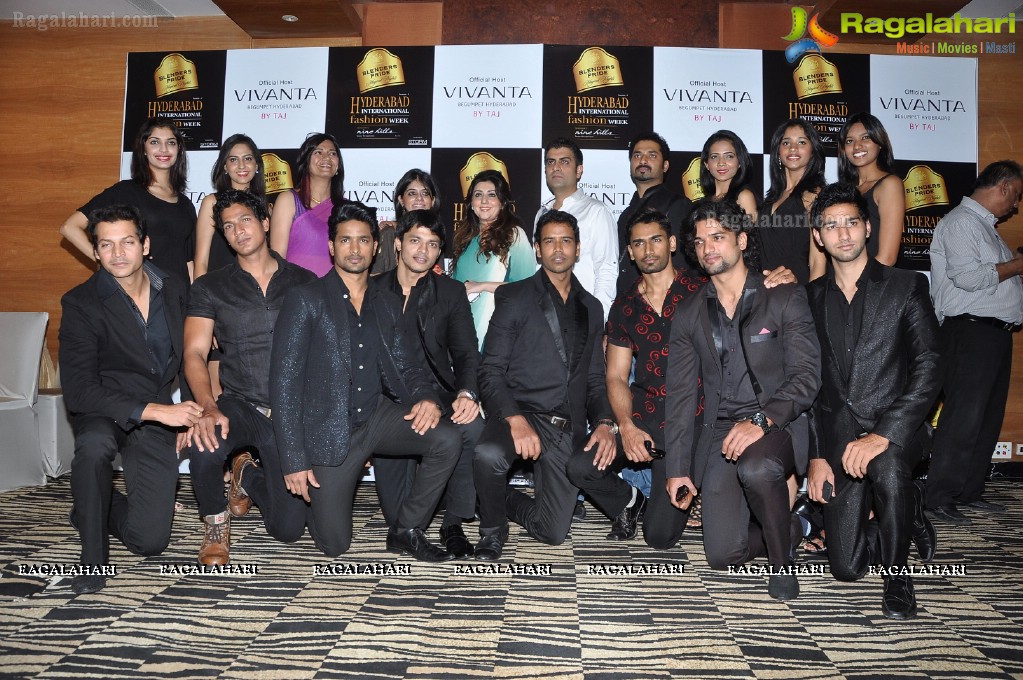 Blenders Pride Hyderabad International Fashion Week 2012 Curtain Raiser