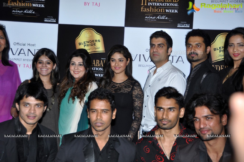 Blenders Pride Hyderabad International Fashion Week 2012 Curtain Raiser