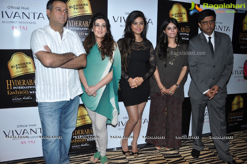 Blenders Pride Hyderabad International Fashion Week 2012 Curtain Raiser