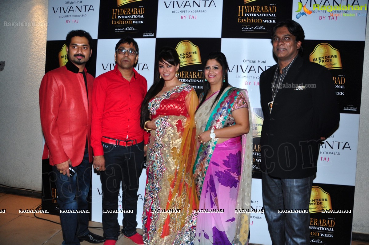 Blenders Pride Hyderabad International Fashion Week (Day 2)