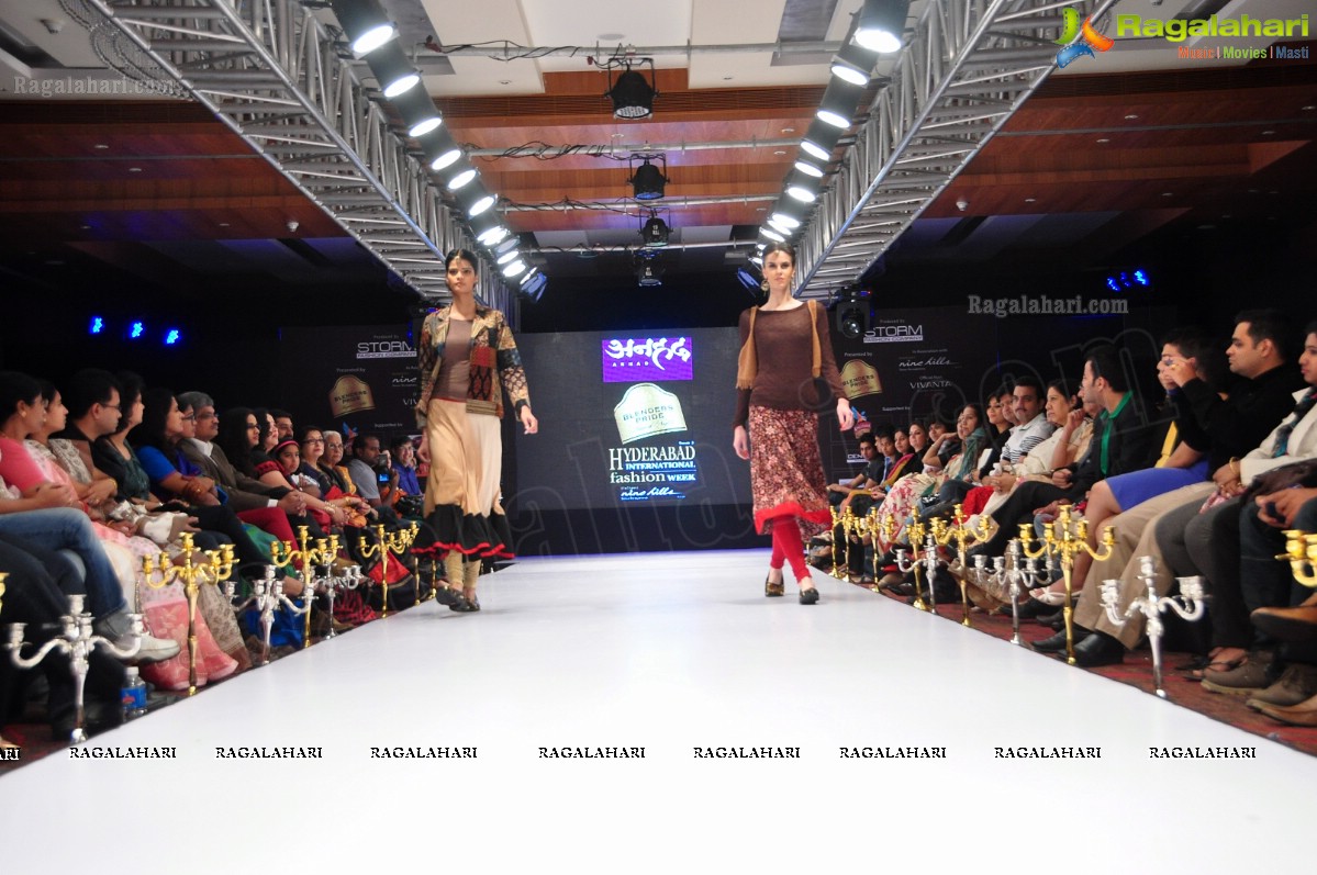 Blenders Pride Hyderabad International Fashion Week (Day 1)