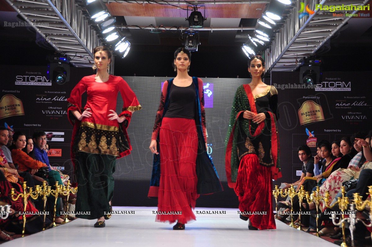 Blenders Pride Hyderabad International Fashion Week (Day 1)