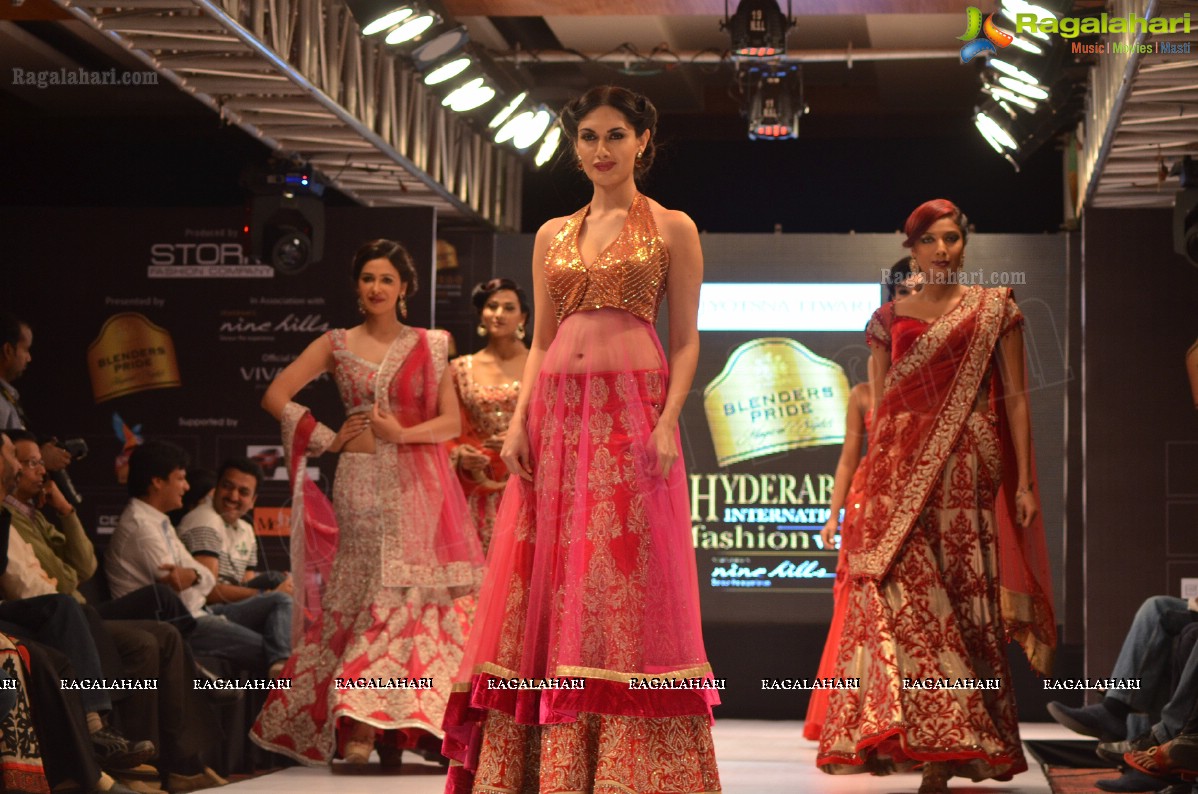 Blenders Pride Hyderabad International Fashion Week (Day 1)