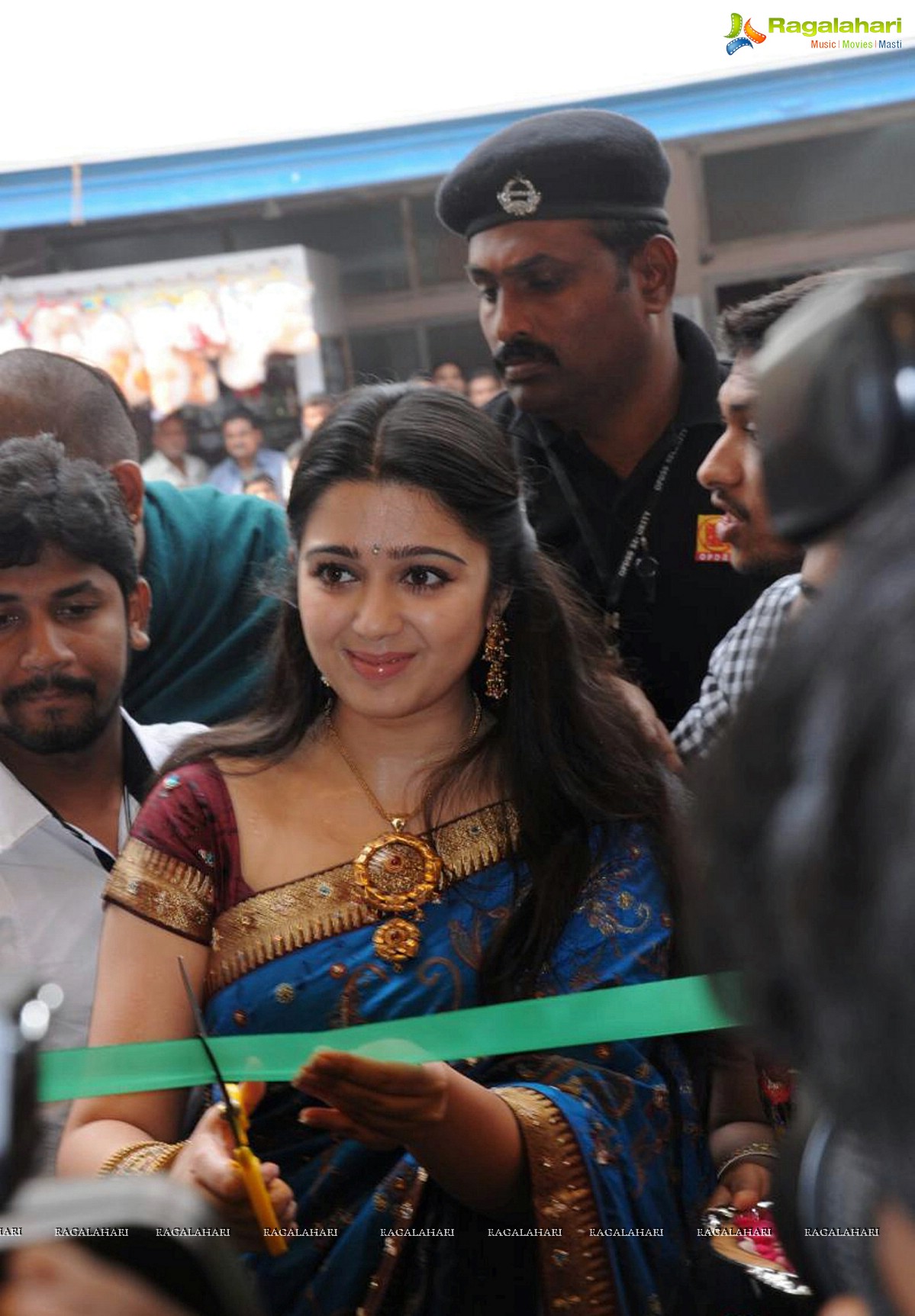 Charmi inaugurates SVR Brothers Showroom, Vijayawada