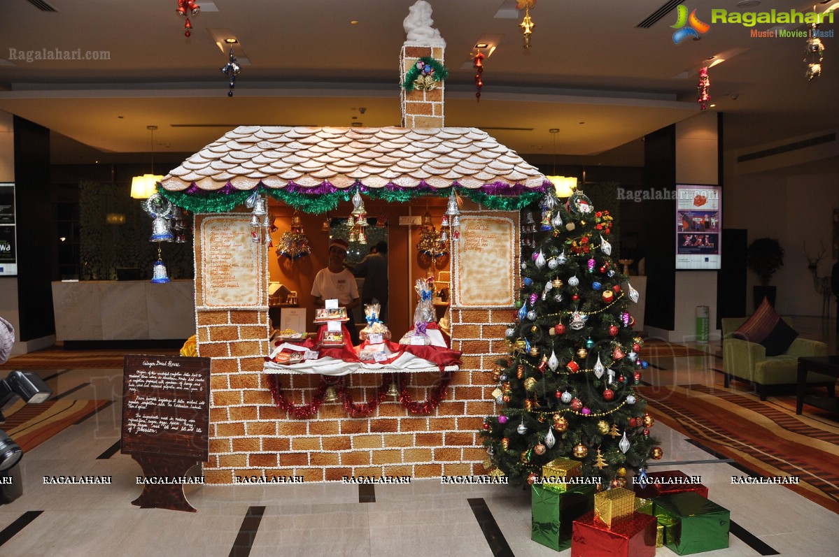 Christmas Decorations 2012 at Hotel Novotel, Hyderabad 